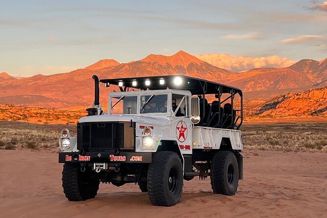 Sunset Tour, Moab, Off-road and Scenic Backcountry - Key Points