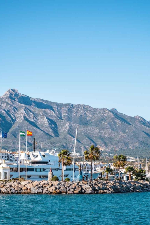 Sunset Tour or Walk Along Puerto Banús Beach, Marbella - Key Points