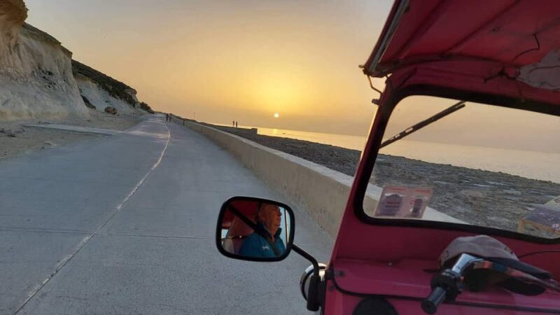 Sunset Tuk Tuk Tour in Gozo & Blue Lagoon (Comino) - Key Points