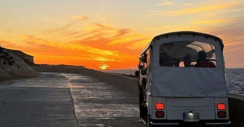 Sunset Tuk Tuk Tour in Gozo & Blue Lagoon (Comino) - Transport and Pickup Information