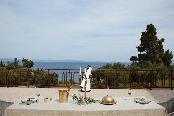 Sunset View With Dinner and Wine Tasting in Halkidiki - Mouth-Watering Menu Highlights