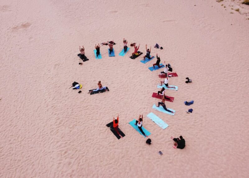 Sunset Yoga at Lagoss Beautiful Beach by El Sol Lifestyle - Meeting Point Details