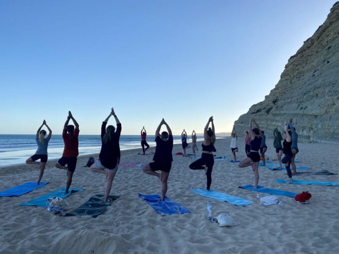 Sunset Yoga at Lagoss Beautiful Beach by El Sol Lifestyle - Getting There