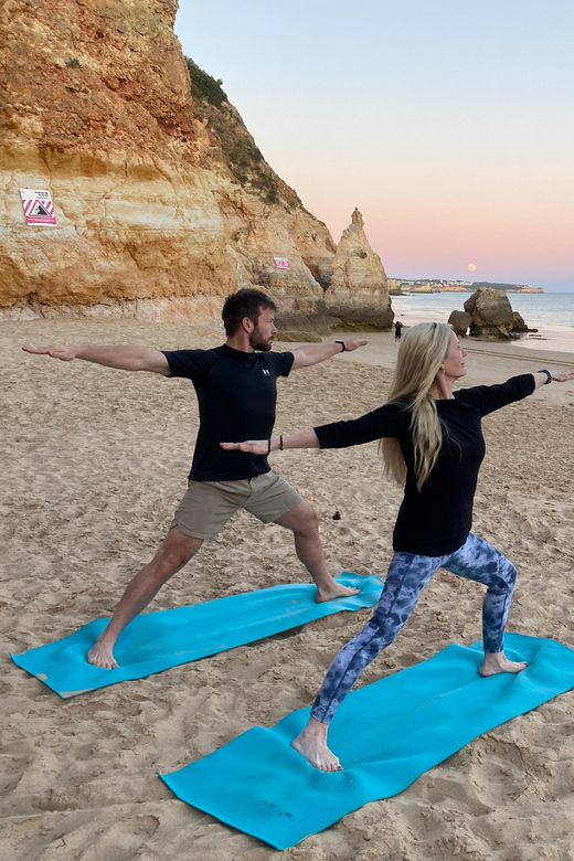 Sunset Yoga at Portimaos Beautiful Beach by El Sol Lifestyle - Key Points