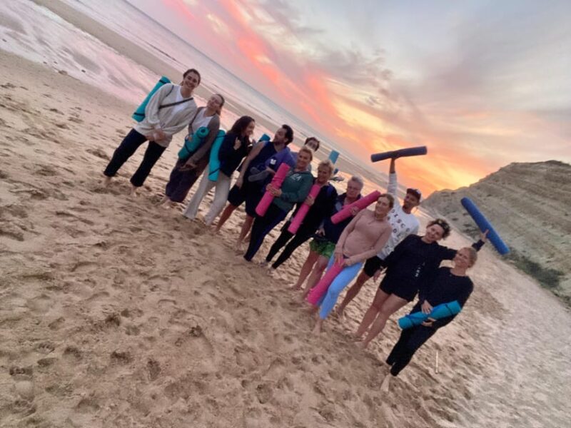 Sunset Yoga at Portimaos Beautiful Beach by El Sol Lifestyle - Meeting Information