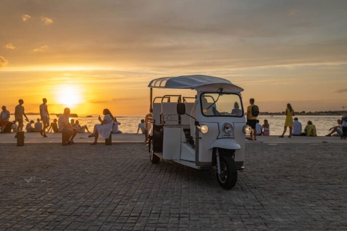 Sunset Zadar Eco Tuk Tuk Tour - Sunset and Landmark Exploration