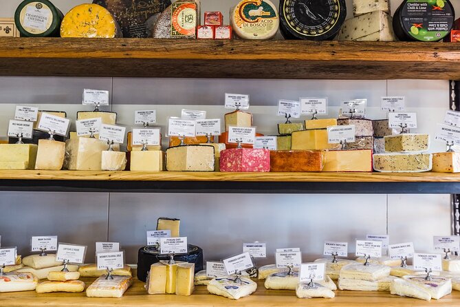 Sunshine Coast & Noosa Scenic Food & Wine Tour Inc. Lunch - Local and International Cheese Platter