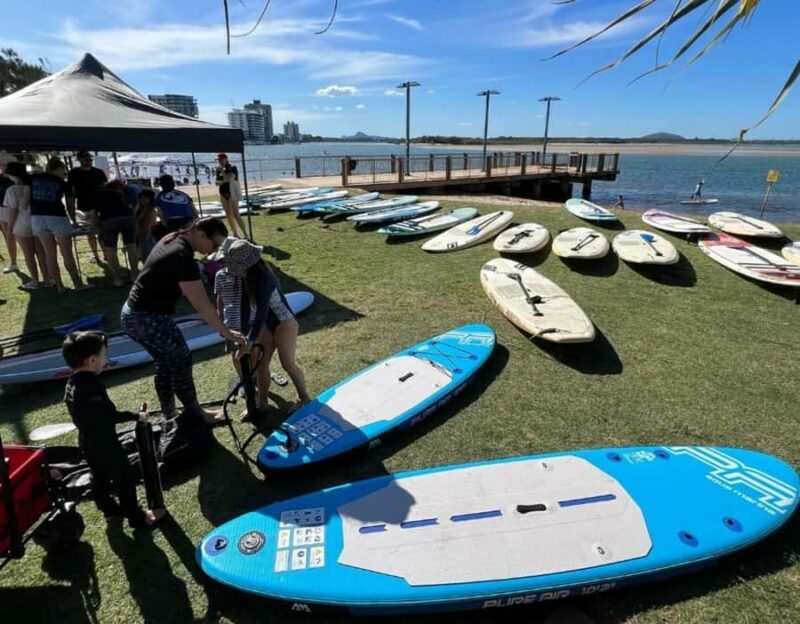 Sunshine Coast: Stand-Up Paddleboard Rental & Lesson - The Instructor and Group Size