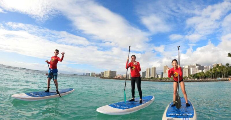 SUP Lesson in Waikiki, 3 or More Students, 13YO or Older - Pricing and Reservation