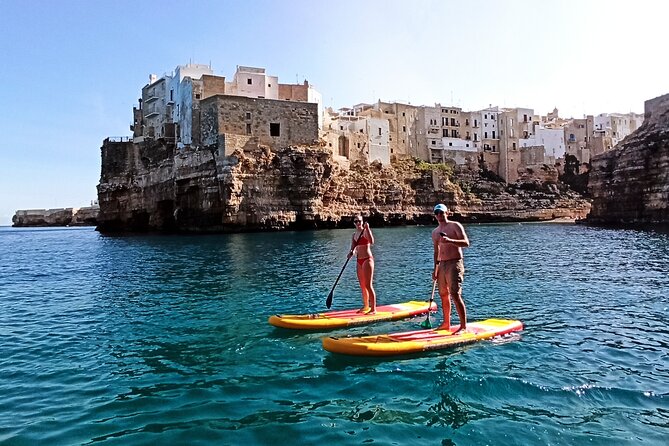 SUP Ride to the Polignano a Mare Caves - Dipping in Crystalline Coves