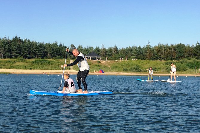 SUP - Stand up Paddle - Kitesurfing - Wingfoil & Kitefoil Courses - Scenic Varde Beach Setting