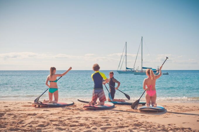 SUP Taster Course in the Picturesque Bay of Morro Jable - Currents and Wind in the Bay