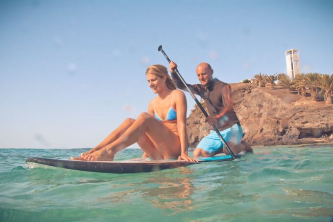 SUP Taster Course in the Picturesque Bay of Morro Jable - Safety Instructions on Equipment Use