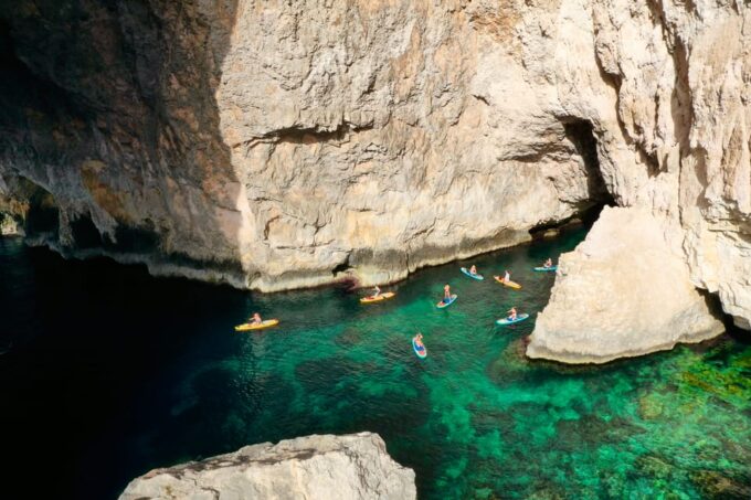 SUP Tour and Snorkeling at Blue Grotto - Equipment Provided