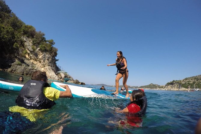 SUP Tour in Sivota - Exploring Sea Caves and Tunnel