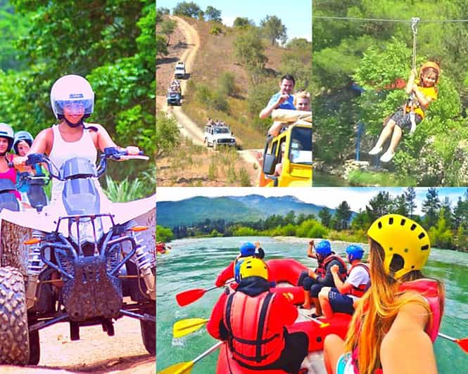 Super Combo Tour: Rafting, Quad or Buggy Ride, Zipline, Jeep - Key Points