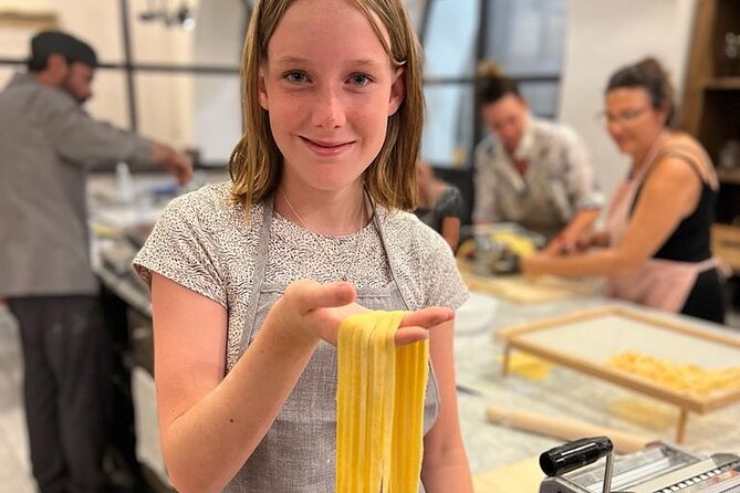 Super Fun Pasta and Gelato Cooking Class Close to the Vatican - Gelato Creation Process