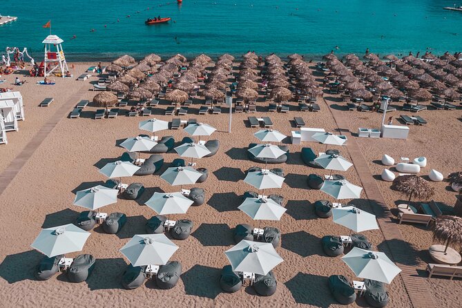 Super Paradise Beach Mykonos Seaside Sunbed (1st Row) - Water Sports and Activities