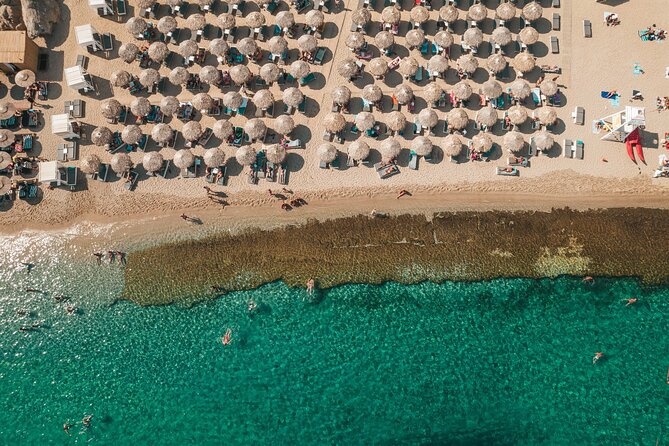 Super Paradise Beach Mykonos Seaside Sunbed (3rd & 4th Row) - Accessibility and Visitor Information
