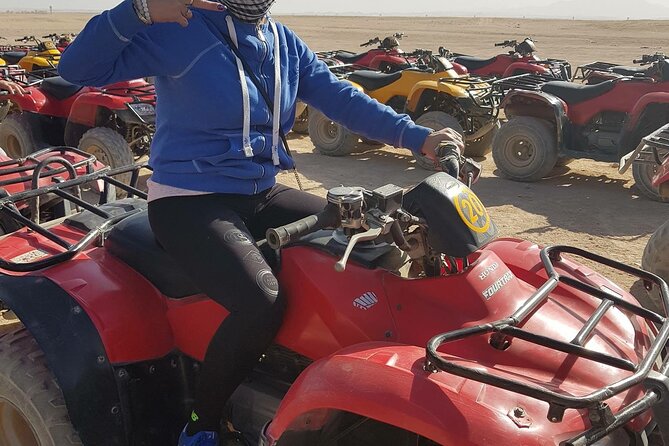 Super Safari 5in1quad Camel Ride Dinner African Nubian Show Star Gazing in Sharm - Desert Sunset and Bedouin Camp