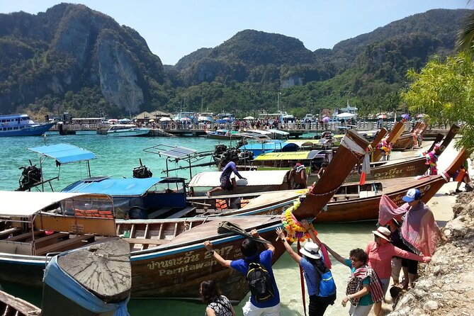 Superfast Transfer From Krabi to Koh Phi Phi by Arisa Speed Boat - Arrival at Ton Sai Pier