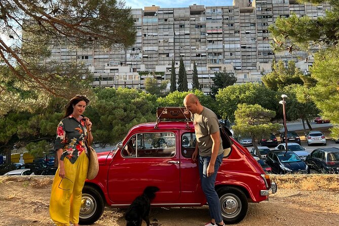 Supermini, Guided City Roadtrip, Oldtimer Fico, Split - Poljud Stadium