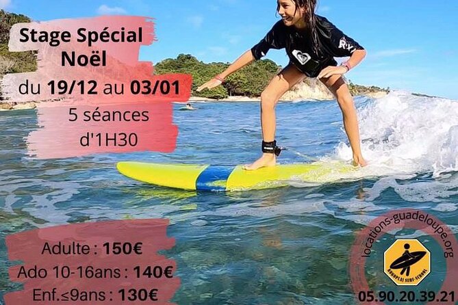 Surf Camp Guadeloupe Surf Lessons Ste Anne Guadeloupe With Kokoplaj - Health and Accessibility