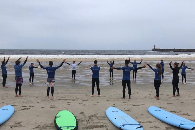 Surf Day at Porto Surf School 3h Surf Lesson With Transport From the City Center - Pricing and Cancellation Policy