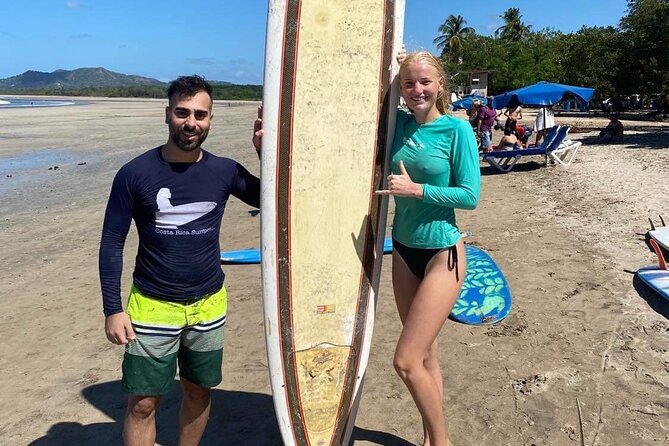 Surf-lessons at Playa Samara, Guanacaste. - Key Points