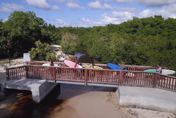 Surf Lessons Guadeloupe Beginners Intermediate Confirmed - Meeting and Ending Points