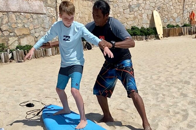 Surf Lessons in CABO With Mexico Surf Champ! - Included in the Lesson