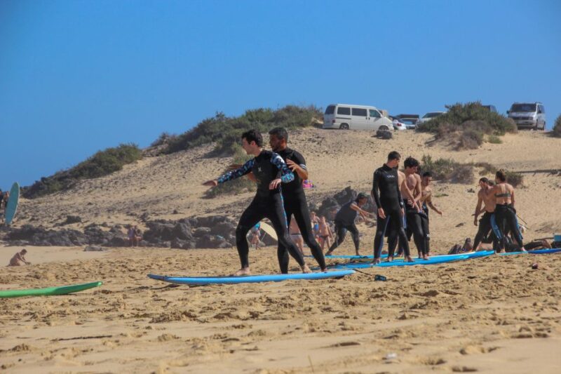Surf Lessons in Fuerteventura ( Corralejo ) - Surf Lesson Structure