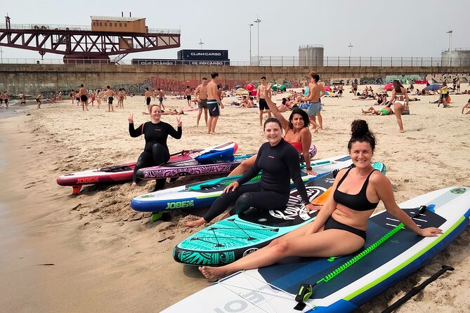 SURF PADDLE Lesson in Matosinhos Beach - Meeting and Location