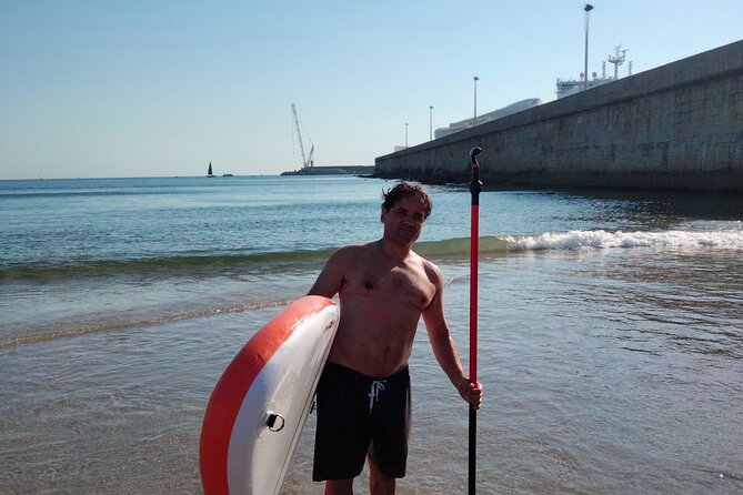 SURF PADDLE Lesson in Matosinhos Beach - Preparing for the Lesson