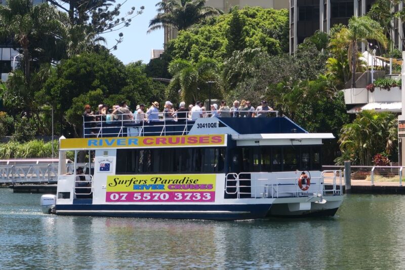 Surfers Paradise: Gold Coast Afternoon River Cruise - Booking and Cancellation Policy