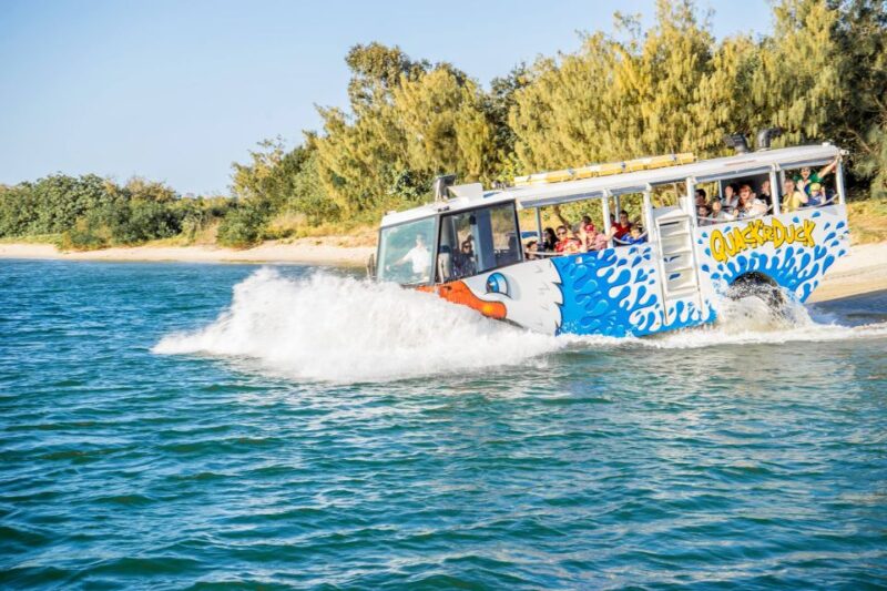 Surfers Paradise: Guided Gold Coast Amphibious Bus Tour - Inclusions and Meeting Point