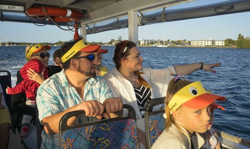 Surfers Paradise: Guided Gold Coast Amphibious Bus Tour - Tour Itinerary