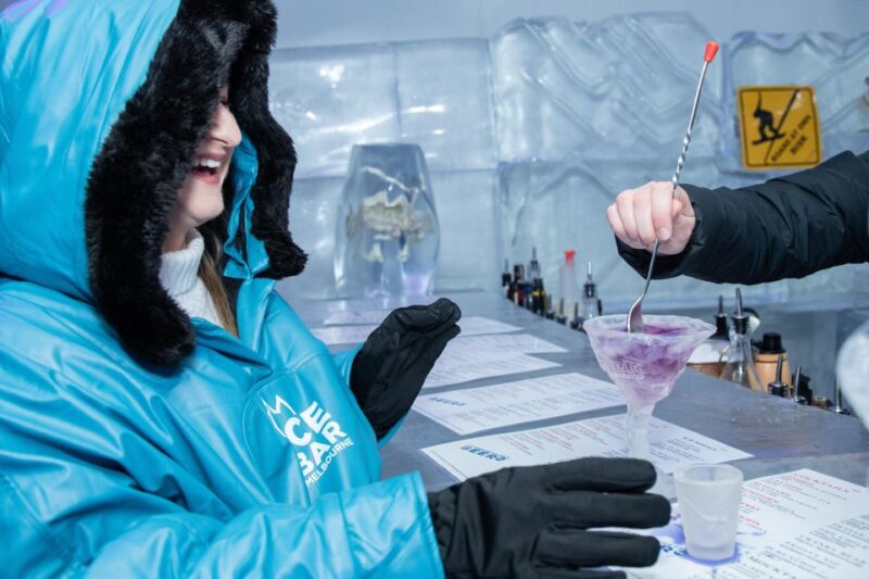 Surfers Paradise: IceBar Entry Ticket and Drink - Immersive Ice Experience