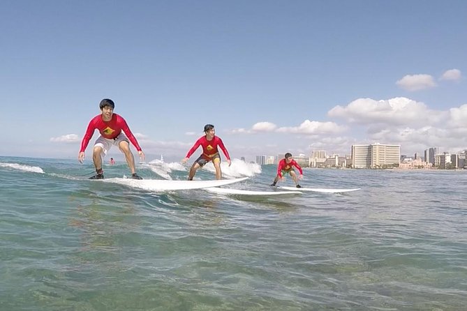 Surfing Exclusive Group Lessons (Waikiki Courtesy Shuttle) - Key Points