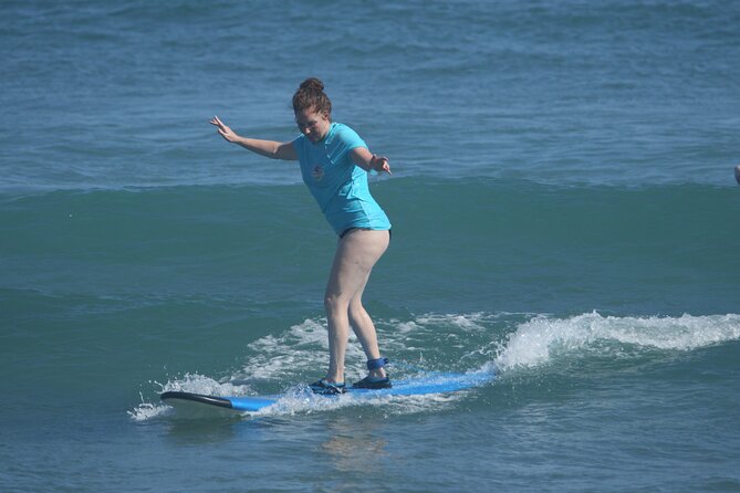 Surfing Lesson at Beautiful Beach Playa Encuentro - Location and Provider