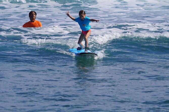 Surfing Lesson at Beautiful Beach Playa Encuentro - Recommended Fitness Level