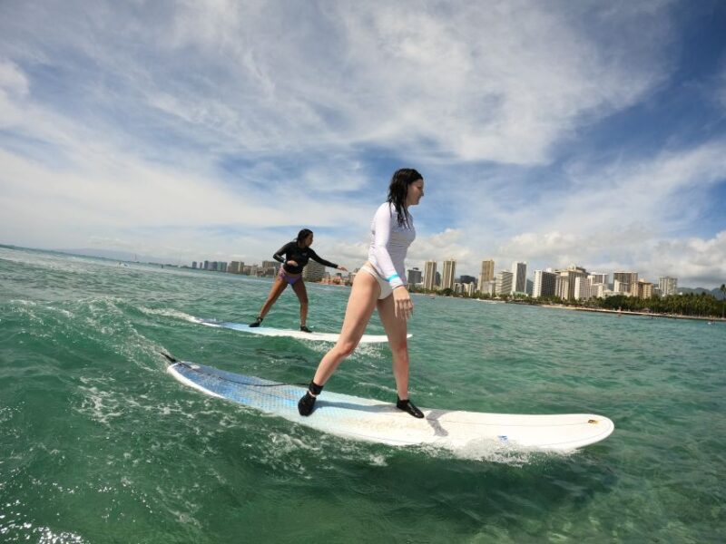 Surfing Lesson in Waikiki, 3 or More Students, 13YO or Older - Pricing and Booking