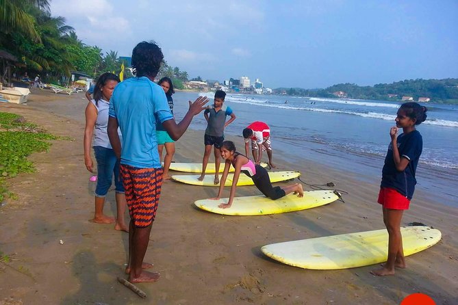 Surfing Lessons at Unawatuna - Learning Environment