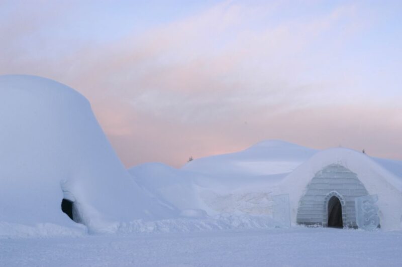Surprise: Snowmobile Tour to Arctic Snow Village & Snack - Tour Overview