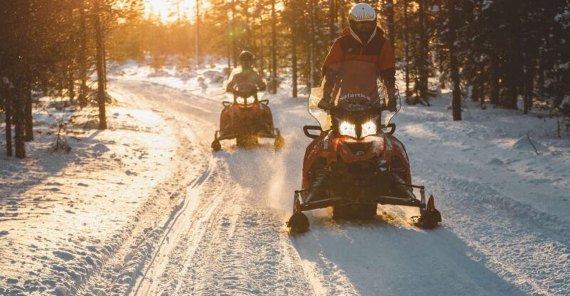 Surprise: Snowmobile Tour to Arctic Snow Village & Snack - Child Policy