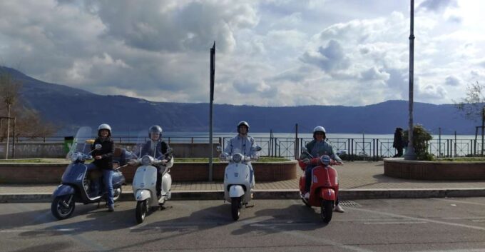 Surroundings of Rome by Vespa - Highlights to Discover