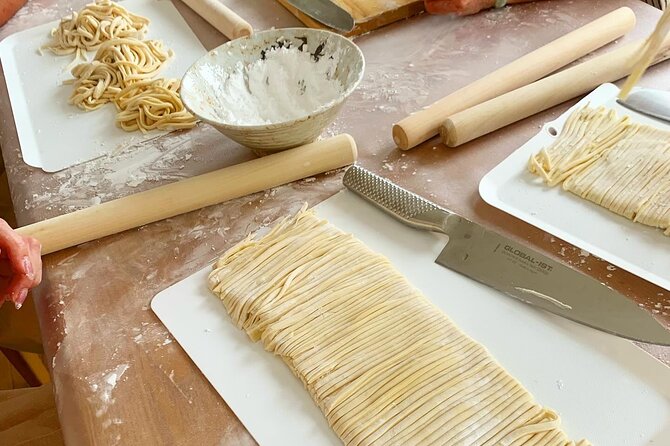 Sushi, Gyoza, Udon, Tempura-Making Experience at Home in Yokohama - Learning Japanese Dashi Soup