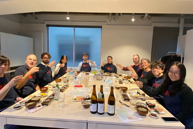 Sushi Making and Sake Tasting Experience - Sake Tasting Experience