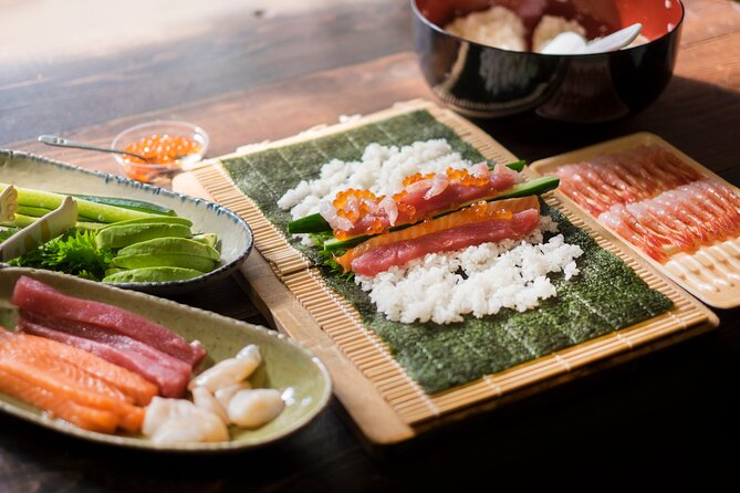Sushi Roll and Side Dish Cooking Experience in Tokyo - Meeting and Pickup Details