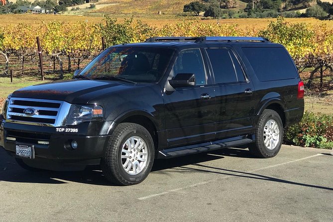 SUV Airport Transfer From SFO to Yountville (One Way) - Key Points